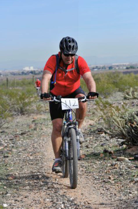 Brian Sucking Wind at start